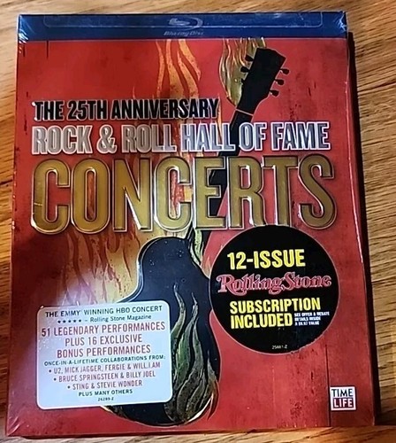 25th Anniversary Rock & Roll Hall Of Fame Concerts 66 Performances Blu-ray NEW - Picture 2 of 4