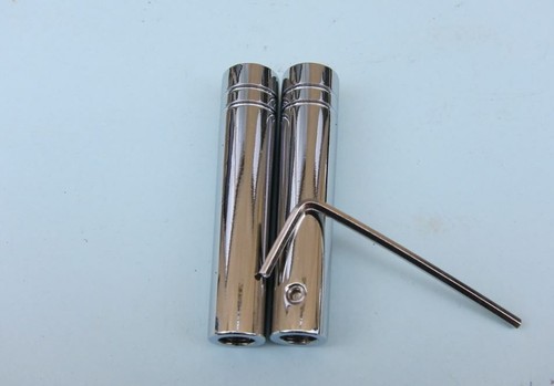 Lowrider hydraulics 2 Carling 3 prong witches & extensions with key, chrome - Imagen 10 de 10