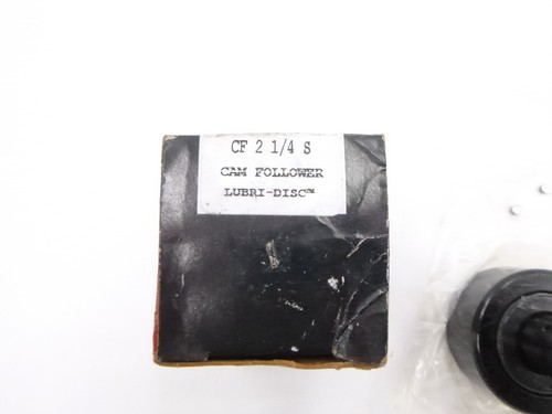 McGill CF21/4S Crowned & Flat Cam Follower With LUBRI-DISC Seal 2.25"Dx1.25"Wx - Picture 4 of 6