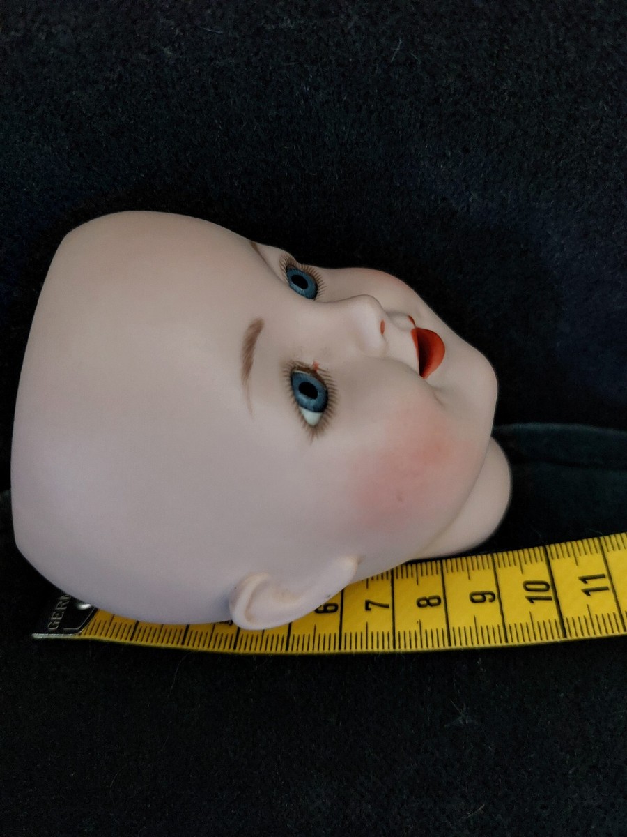 SUPERBE REPRODUCTION TÊTE de poupée ancienne BRU no Jumeau EUR 89,00 - FR