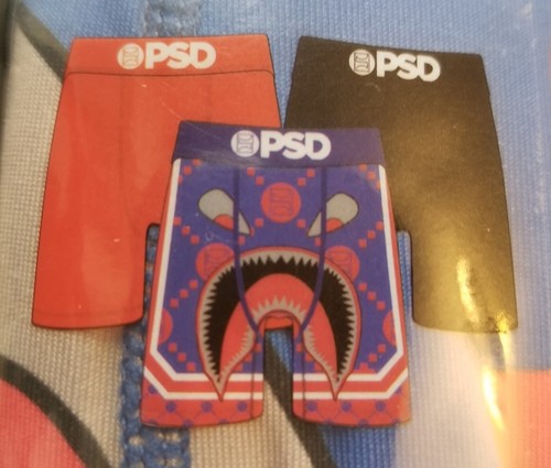 PSD 3 PACK Premium Boxer Briefs Mens Medium - Picture 3 of 4