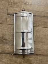 Vintage West Coast truck mirror/60's-70's era/stainless finish/van mirror