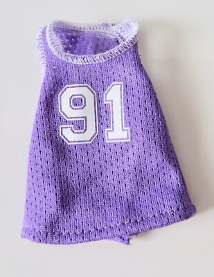 Creatable World Doll Fashions Clothes Purple Tank Top Shirt
