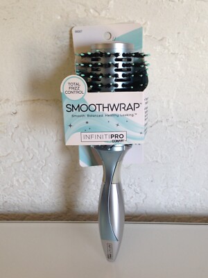 Infinitipro Conair Smoothwrap Less Frizz & More Volume Control Hair Brush