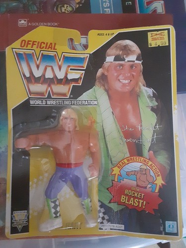 WWF Hasbro Owen Hart Yellow Card Series 7 MOC See ...