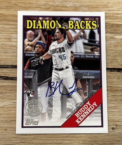 2023 Topps Series BUDDY KENNEDY 1988 Rookie On-Card Auto RC #88BA-BK - 第 2/3 張圖片