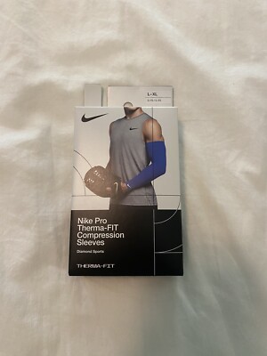 Nike Pro Therma-FIT Compression Sleeve - Royal Blue - L/XL | eBay