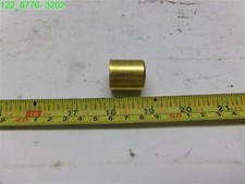 QTY 1300: BRASS FERRULE 0.875" ID, 1" LONG