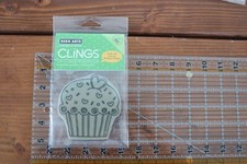HERO ART LARGE CUPCAKE Heart Party CG110 Cling Stamps L