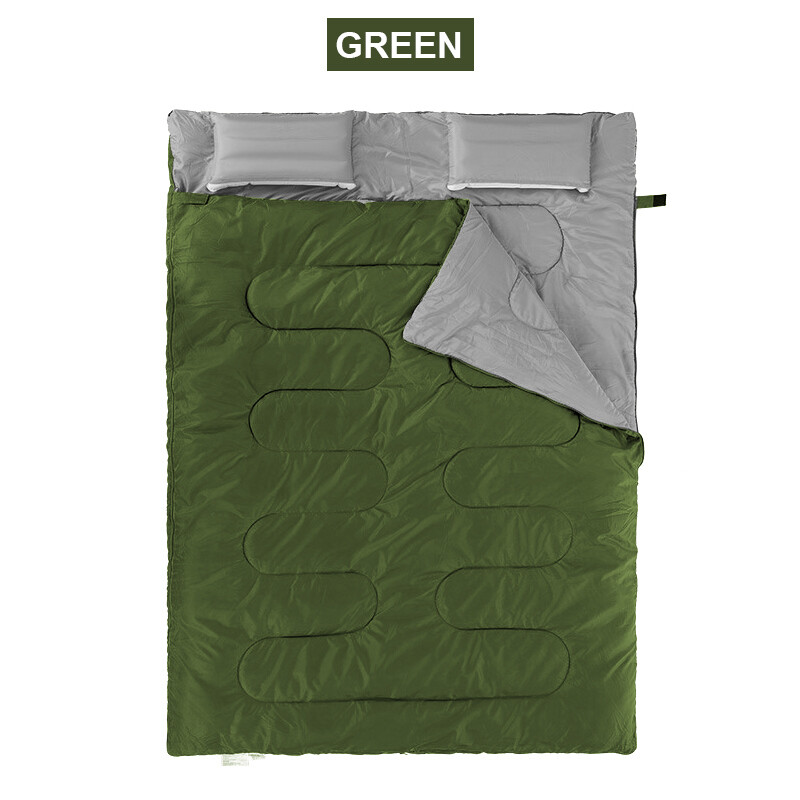 4 SEASON SLEEPING BAG CAMPING HIKING BAGS WATERPROOF ENVELOPE ZIP