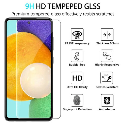 Protector de pantalla de cubierta completa 2 piezas para Samsung Galaxy A03S A13/A23/A32/A53 5G 9H - Imagen 20 de 22