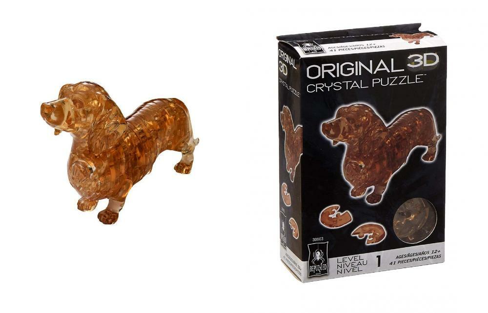 Original 3D Crystal Puzzle Dachshund