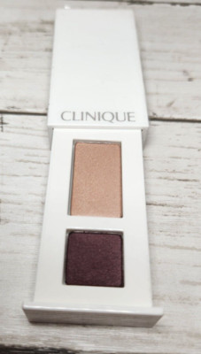 Clinique Eye All About Eve Mink Shadow Duo 1F 2P .06oz Limited Edition READ