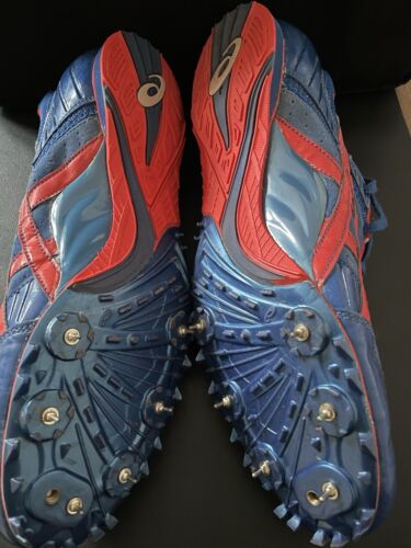 Mens Asics Track Field Running Shoe Spikes - Picture 3 of 4