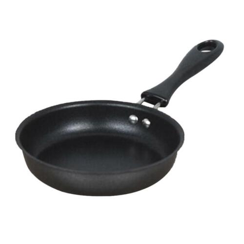 4.7" Eggs Frying Pan Iron Nonstick Pan Grill Kitchen Cookware Black - Picture 1 of 12