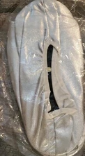 XX 18553 California Costume Ren.  Shoes Silver Soles  Black Goes over Shoes