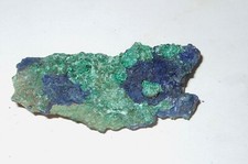 - Minerali Grezzi Cristalloterapia - AZZURRITE su MALACHITE (62) congo
