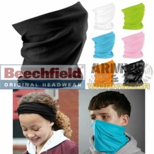 Kids Face Protection Neck Scarf Band Mask Beechfield Original