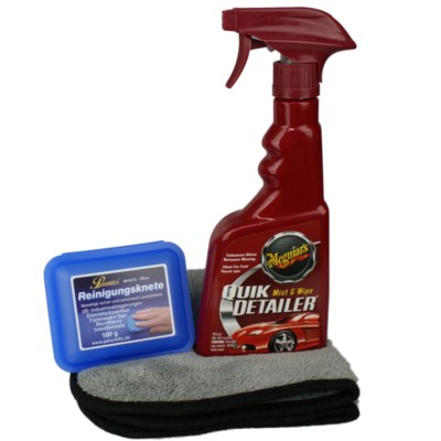 Magic Clean+ Meguiar's Quik Detailer im Paket inkl. Microfasertuch,  