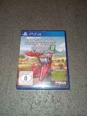 Traktor Spiel | Landwirtschafts Simulator 17 | Platinum Edition | Playstation 4