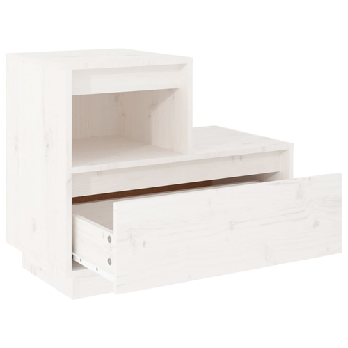 Set Of 2 Bedside Tables Solid Wood Pine Bedroom Furniture Nightstand Cabinet - Picture 29 of 53
