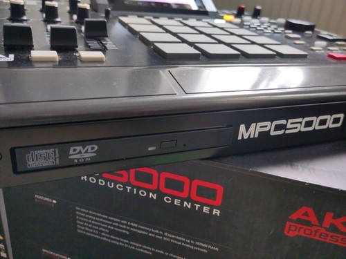 AKAI MPC 5000 120GB SSD, Full RAM, CDR, CF, OVP, original Samples - Bild 12 von 16