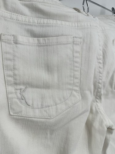 Kut From The Cloth White Skinny Jeans Straight Leg - Picture 4 of 11
