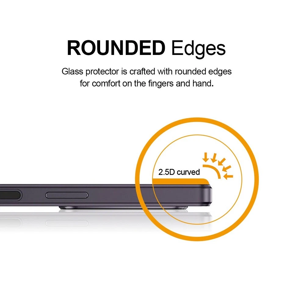 [Pacote com 2] Protetor de tela de vidro temperado Supershieldz para Sony Xperia 1 V - Imagem 3 de 4