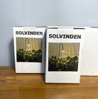 2 SOLVINDEN LED solar-powered outdoor light white snowdrop design Discontinued 