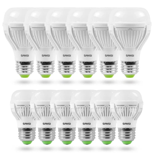 12Pcs 9W/13W LED Light Bulbs 1600lm 2700k-5000K Home Lighting A15 Energy Saving