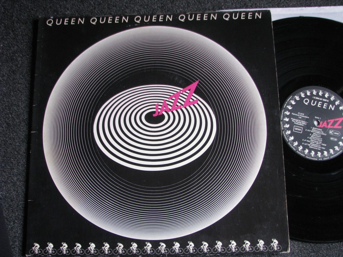 Queen-Jazz LP-1978 Germany- ohne Poster-1C 064 61 820
