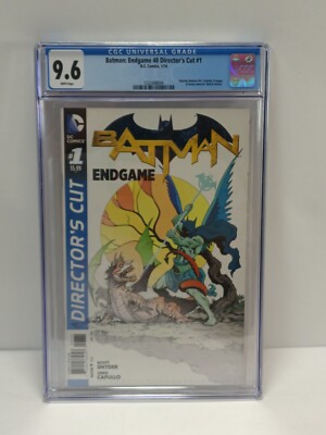 BATMAN:ENDGAME 40 DIRECTOR'S CUT #1 9.6 CGC