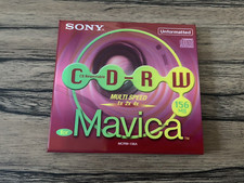 CD-RW Sony for Mavica camera multi speed 156 MB MCRW-156A , Neuf .