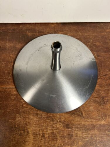 Vintage RARE 1950's 60s Atlas Sound Microphone Stand 2276 Cast Iron Chrome - Picture 2 of 16