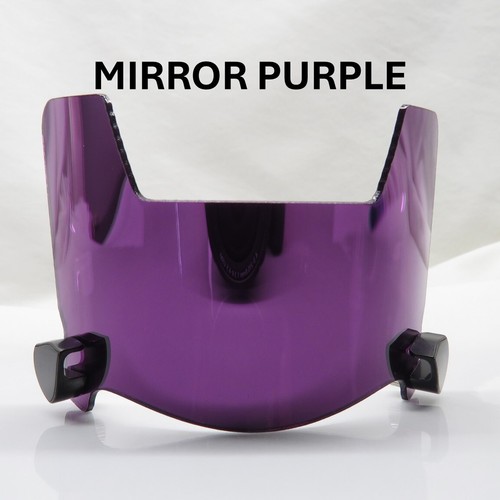 MINI HELMETS VISOR AND CLIPS (HARD STYLE) 19 COLORS TO CHOOSE FROM - Picture 16 of 20