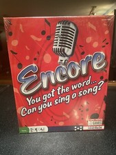 Endless Games Encore Board Game - Sing Songs to Win Factory sealed damaged Box