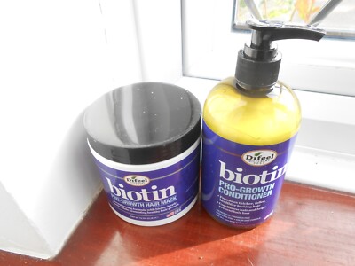 Difeel Ultra Growth Pro-Growth Conditioner & Mask X 2 Lot Neu