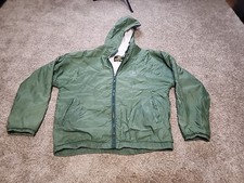 Vintage John Deere Jacket Adult L K Products Brand Green Wind Breaker Coat USA
