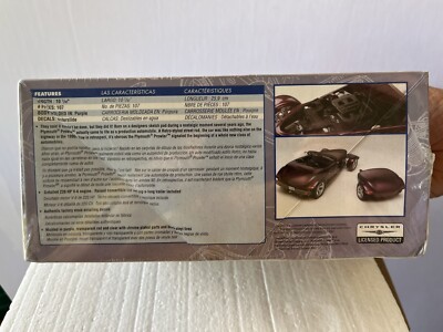 Revell 1:25 Plymouth Prowler With Trailer Sealed Model Box