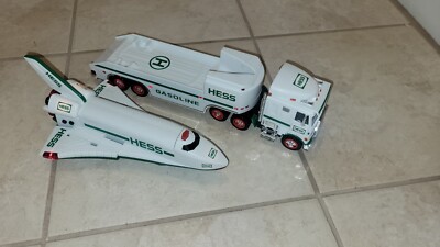 Hess 1999 Toy Truck and Space Shuttle With Satellite - N127 for