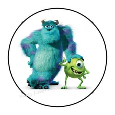 MONSTERS ENVELOPE SEALS LABELS STICKERS PARTY FAVORS