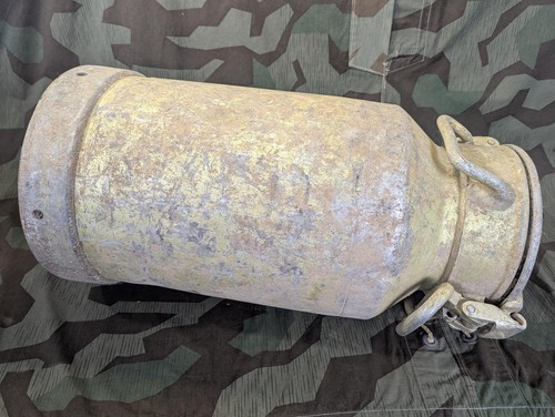 Original WWII German C Stoff V2 Rocket Fuel Canister Aluminum Can ME163 Plane