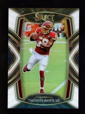 2020 SELECT CLUB LEVEL WHITE PRIZM #221 THOMAS DAVIS SR. 27/35 REDSKINS