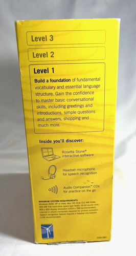 Rosetta Stone Spanish Level 1 Spanish 3 for PC and Mac Complete Tested - Picture 17 of 23