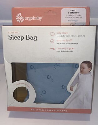 Ergobaby Classic Schlafsack: Aegean Fish - mittelschwer