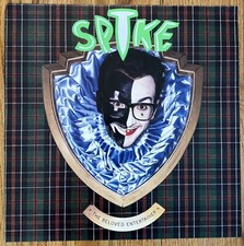 Elvis Costello Spike Store Promo Record Ad 12" Flat Poster