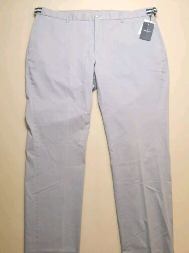 HACKETT Mens UK 40L Kensington Slim British Side Tabs (BNWT) Ovio Blue Summer - Picture 2 of 22