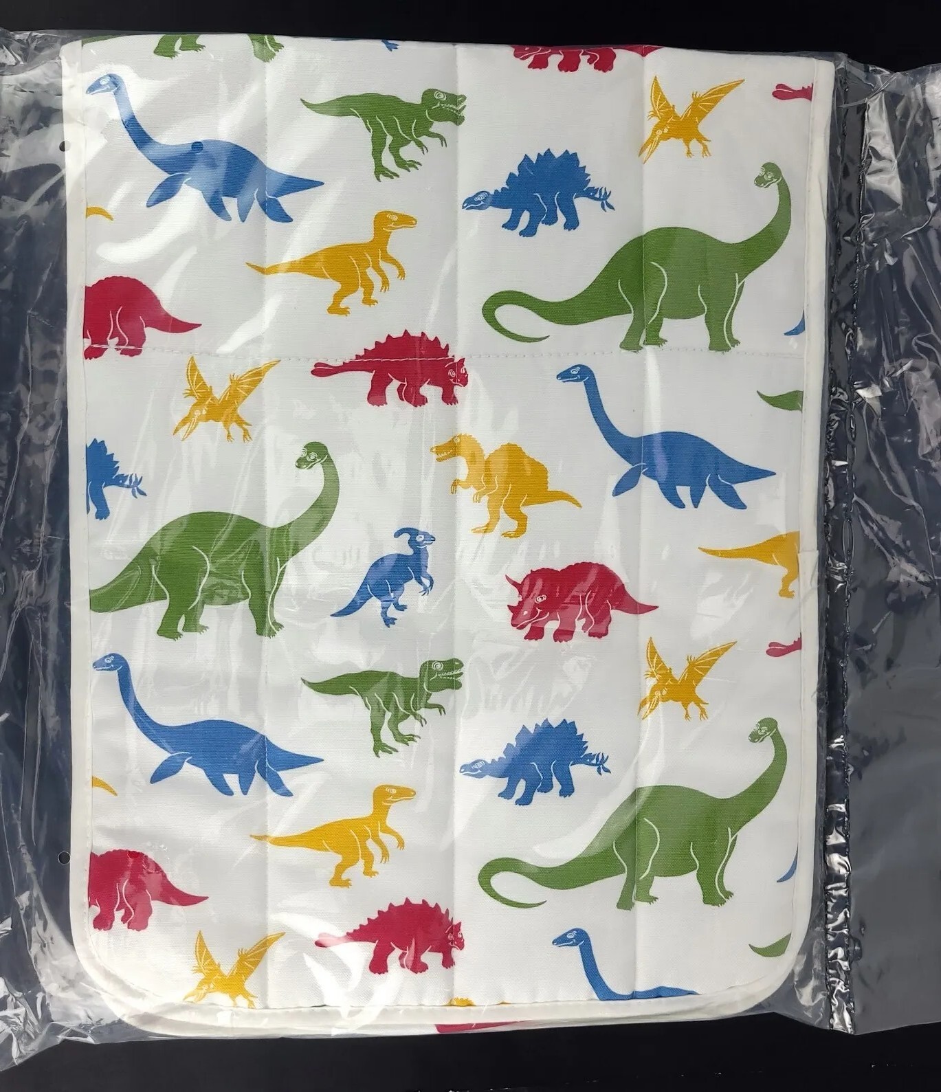 IKEA Poäng Children's Armchair Cushion Medskog Dinosaurs White Poang