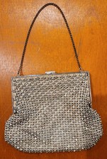 Vintage Bridal/Evening Champagne Purse