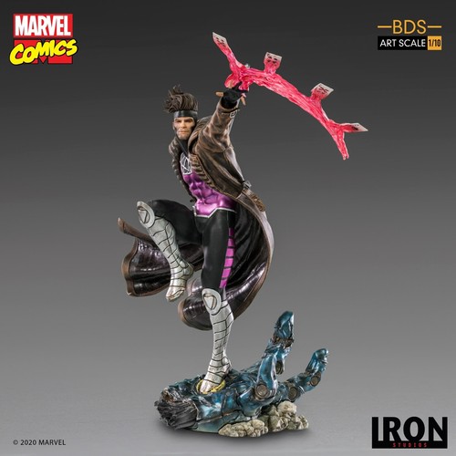 Iron Studios Gambit Statue Figure 1:10 Marvel X-Men Limited Edition New Rare - Picture 10 of 15